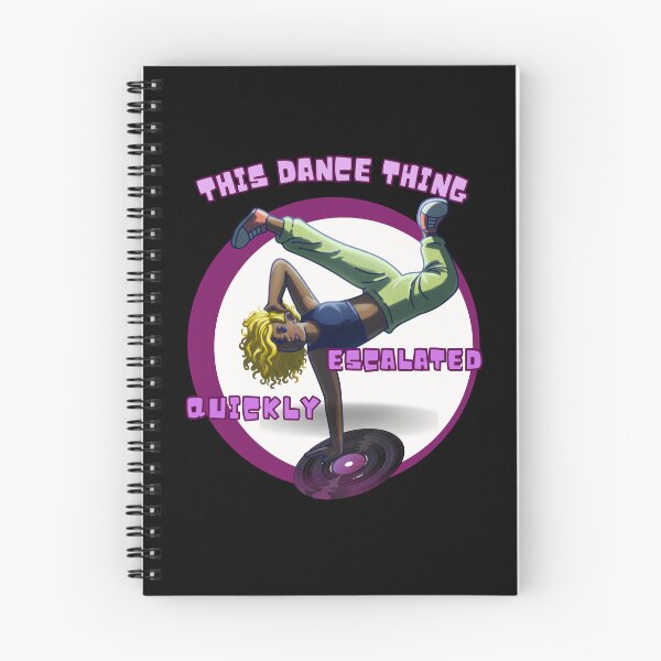 Item preview, Escalated Quickly | Street Dance & Vinyl Culture designed and sold by EllaWerk.