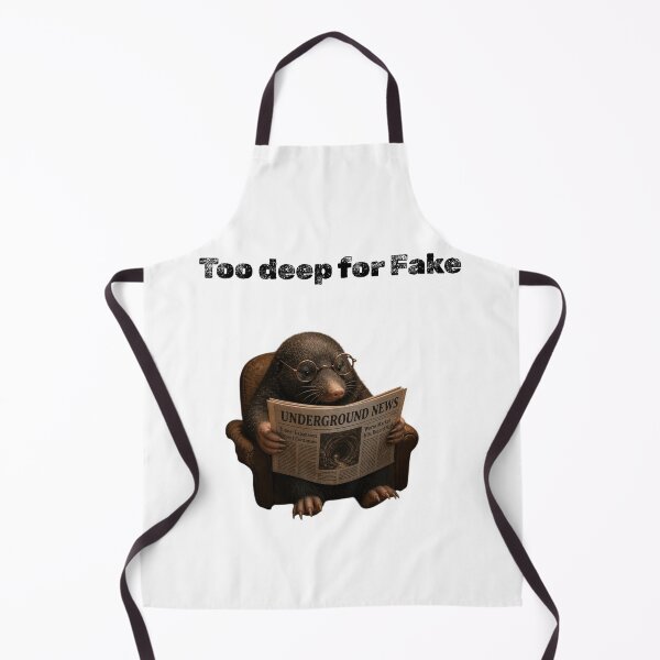 Item preview, Too Deep for Fake News Mole designed and sold by TitanGiggle .