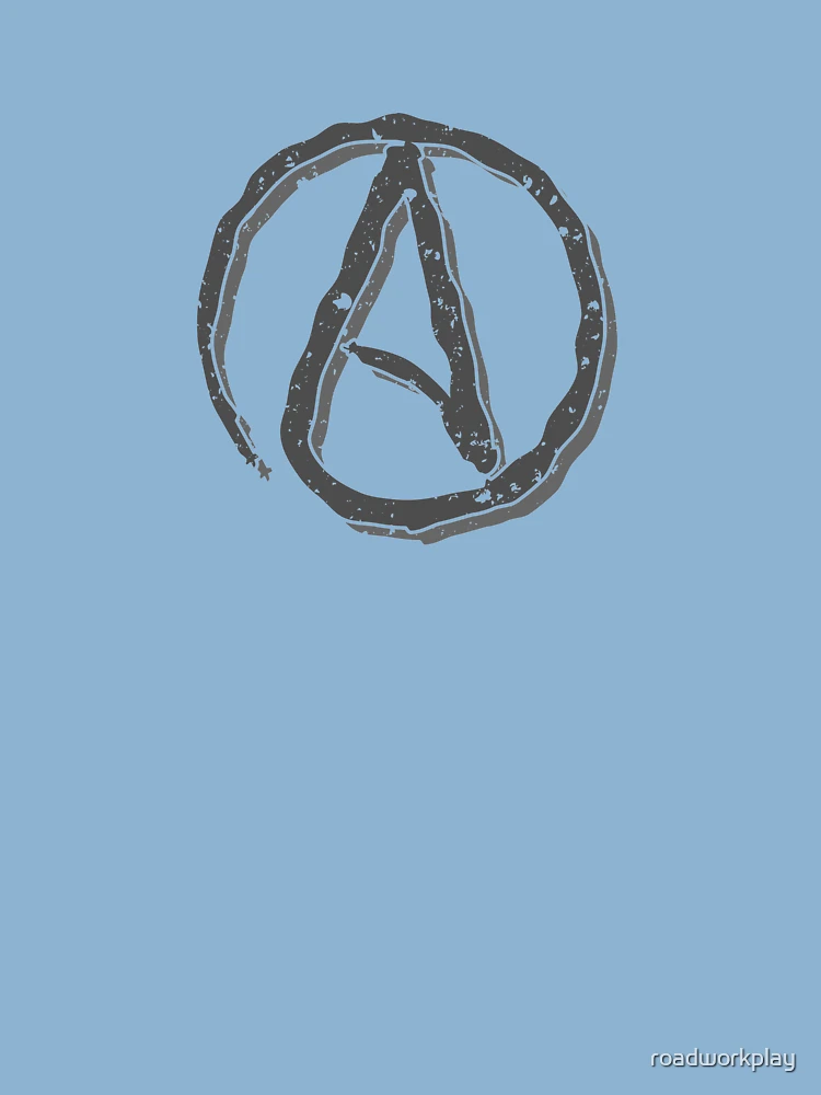 Amazon.com - CafePress Atheist Symbol Oval Car Bumper Sticker