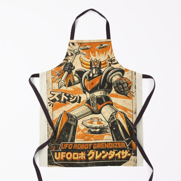 Item preview, UFO Robot Grendizer Vintage Anime Poster Retro Mecha Art designed and sold by zumerdiego.