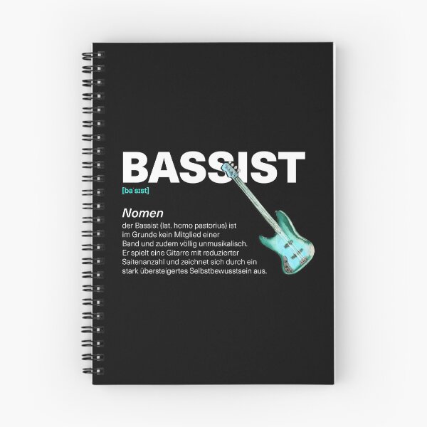 Artikelvorschau, Der Bassist - Lustige Definition entworfen und verkauft von RAWWR.