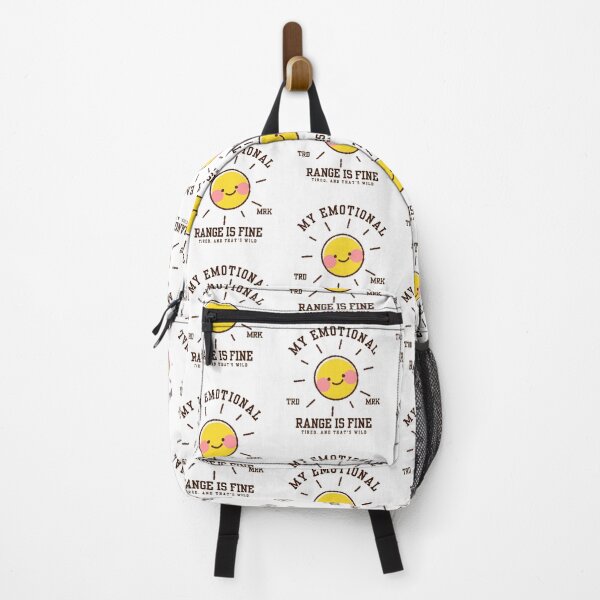 Item preview, My emotional range is fine tired, and that's wild designed and sold by Peerless-Prime.
