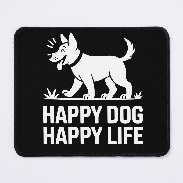 Item preview, Happy Dog Happy Life Sniff Walk Fun designed and sold by MooonTees.