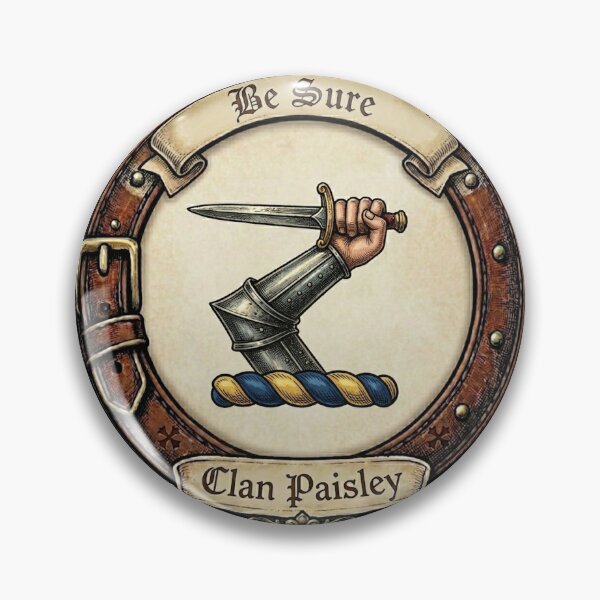 Item preview, Clan Paisley Crest designed and sold by BagTown Clans.