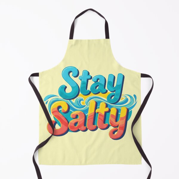 Item preview, Stay Salty – Bold Coastal Typography Design designed and sold by Sea Gem.