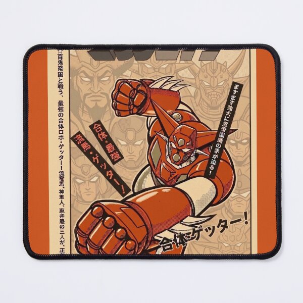 Item preview, Retro Getter Robo Vintage Manga Style Poste designed and sold by zumerdiego.