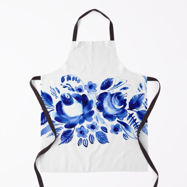 Item preview, Blue floral decor designed and sold by bokasin.