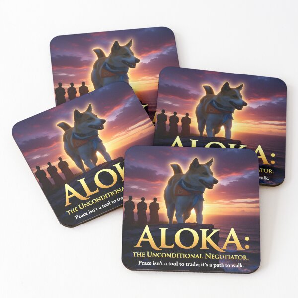 Item preview,  "ALOKA: Unconditional Negotiator, Peace isn't a tool to trade: It's a Path to Walk" designed and sold by Creative-RE.