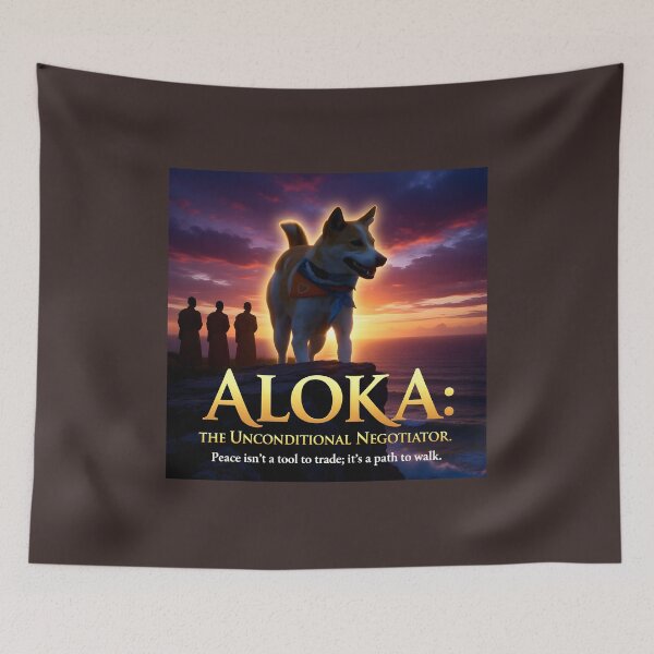 Item preview,  "ALOKA: Unconditional Negotiator, Peace isn't a tool to trade: It's a Path to Walk" designed and sold by Creative-RE.