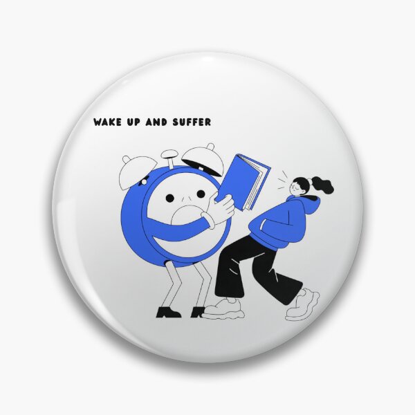 Item preview, Wake Up? No. – Sleepy Student Funny Morning Sticker designed and sold by Venicia1.