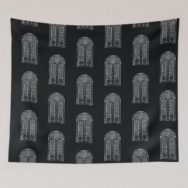 Item preview, Door sketch black and white designed and sold by dudaoliveira.art.