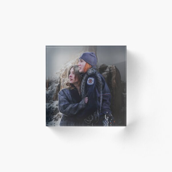 Wayhaught Mountain Rescue - Wynonna Earp Season 3 Acrylic Block