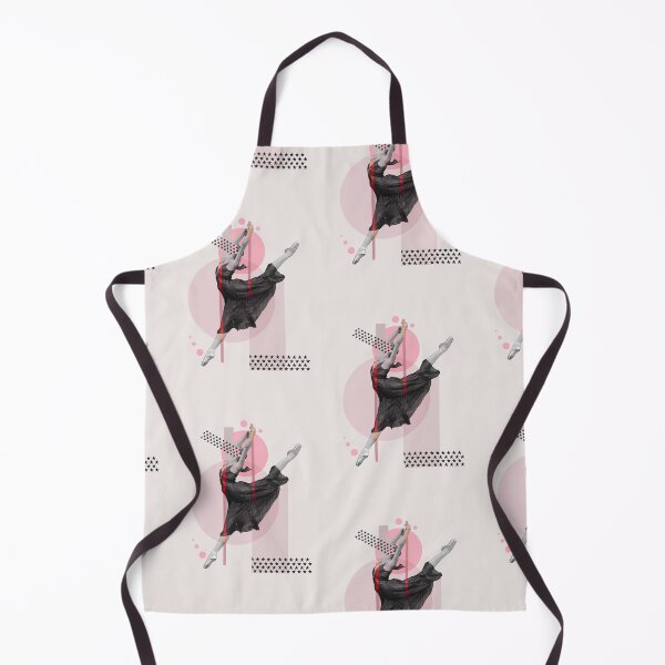 Item preview, Ballet Star - Pink and Black Geometric Collage designed and sold by Arthur Loeuil.