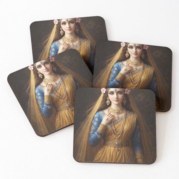 Item preview, Hindu Goddess Vrndavan Queen Radharani  designed and sold by AngeliqueArt.