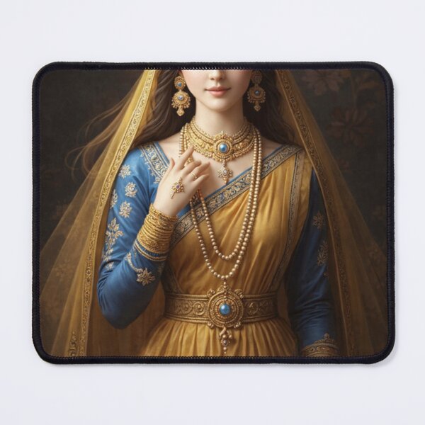 Item preview, Hindu Goddess Vrndavan Queen Radharani  designed and sold by AngeliqueArt.