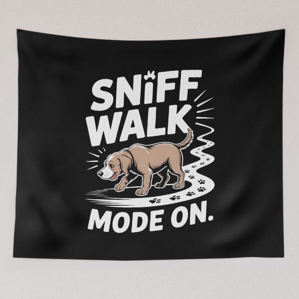 Item preview, Sniff Walk Mode On Sniff Walk Fun designed and sold by MooonTees.