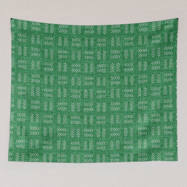 Item preview, Arrows on Christmas Green Linen designed and sold by KSimpson838.