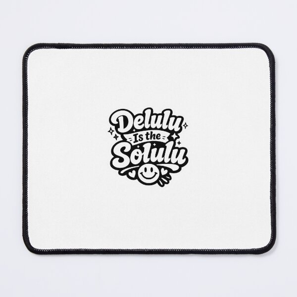 Item preview, Delulu Is The Solulu Sticker – Viral Gen Z Quote designed and sold by VIBE BY NADA.