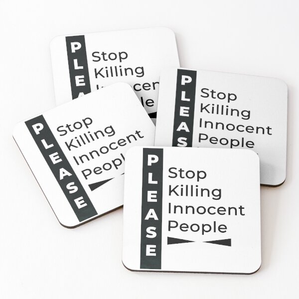 Item preview, Stop killing Innocent People designed and sold by Print Expert.