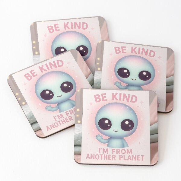 Item preview, Cute small alien waving designed and sold by besttshirts3.