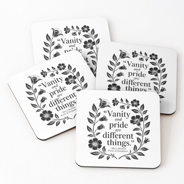 Item preview, Vanity And Pride Are Different Things. designed and sold by theartfulaspie.