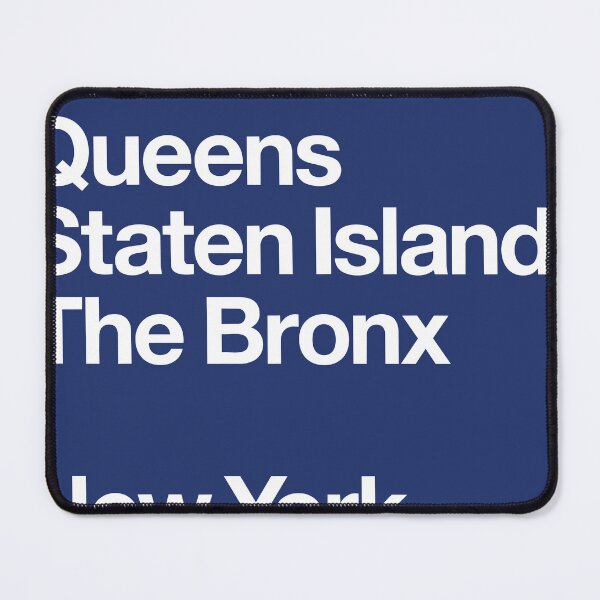 Item preview, NYC Boroughs of new york city designed and sold by PIXEL POP DESIGNS - Beyond the Norm!.