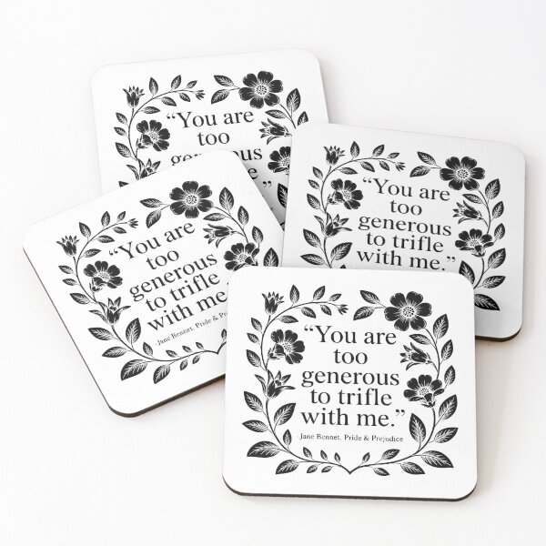 Item preview, You Are Too Generous To Trifle With Me. designed and sold by theartfulaspie.