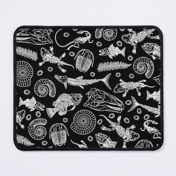 Item preview, Fossil Lover Collector Natural History Paleontology Pattern designed and sold by GrandeDuc.
