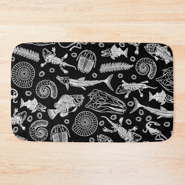 Item preview, Fossil Lover Collector Natural History Paleontology Pattern designed and sold by GrandeDuc.