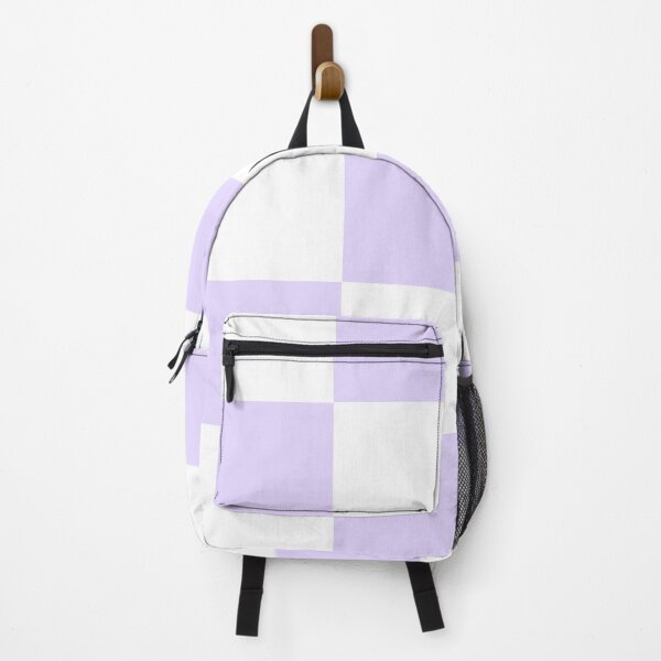 Item preview, LILAC and WHITE LARGE CHECKERS designed and sold by RachelMacht.