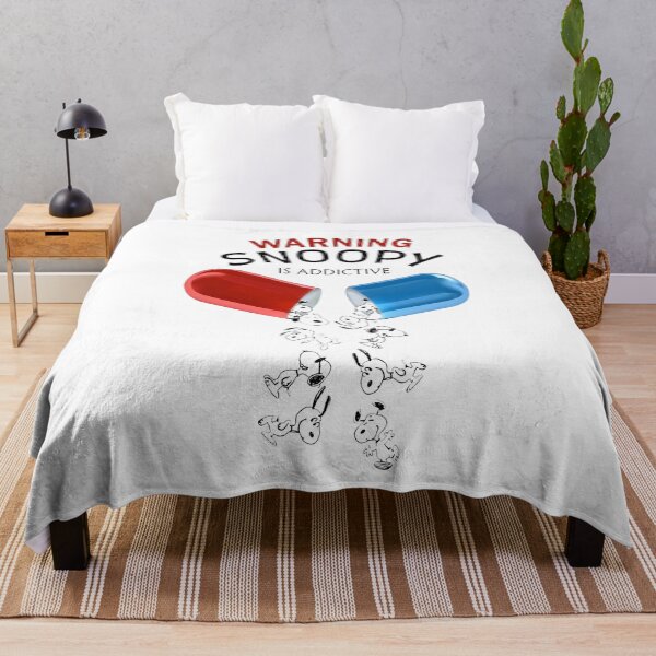 Item preview, warning snoopy is addictive designed and sold by oran9e.