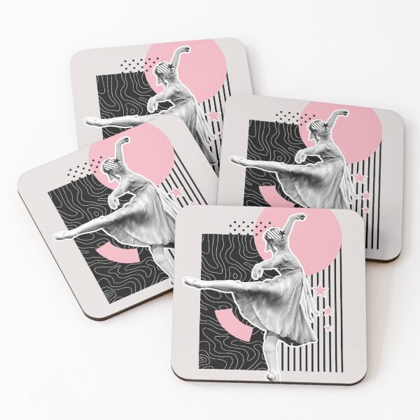 Item preview, Ballerina Dreams - Modern Abstract Dance Collage designed and sold by Arthur Loeuil.