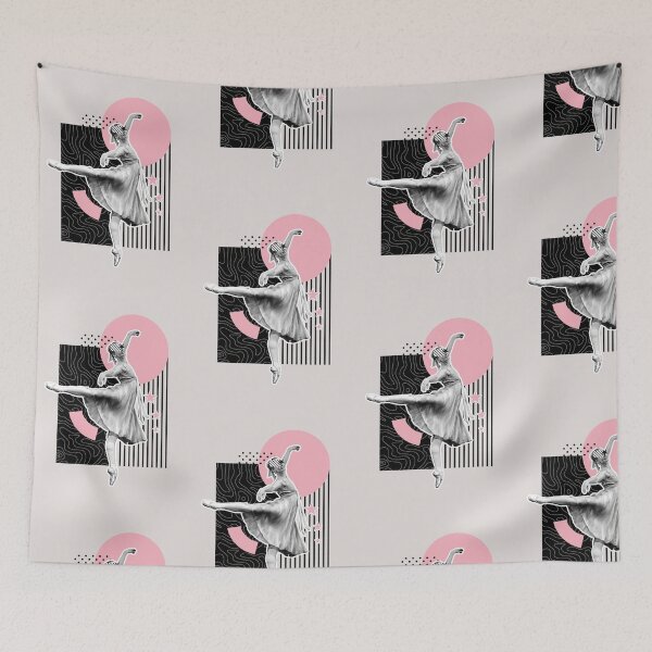 Item preview, Ballerina Dreams - Modern Abstract Dance Collage designed and sold by Arthur Loeuil.