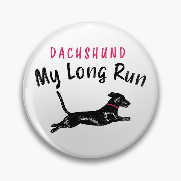 Item preview, Dachshund My Long Run Funny Dog Lover Shirt Sausage Dog Running Design designed and sold by  BlankPaper Clothing.