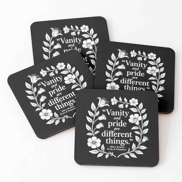 Item preview, Vanity And Pride Are Different Things. designed and sold by theartfulaspie.