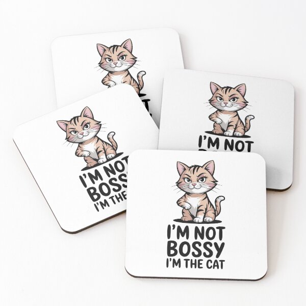 Item preview, I’m Not Bossy I’m The Cat Shirt | Funny Cat Lover Gift | Cute Cat Humor Tee designed and sold by Cool-cat-art.