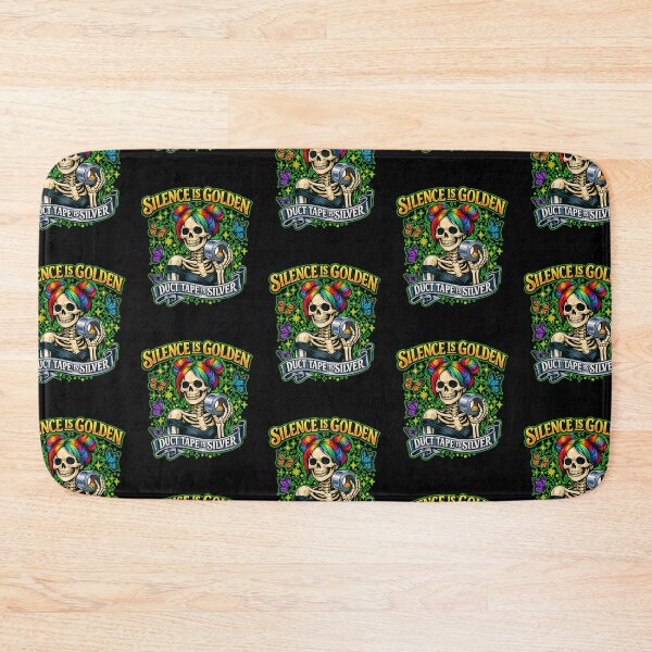 Item preview, Silence Is Golden Duct Tape Is Silver  designed and sold by WoodburyLake.