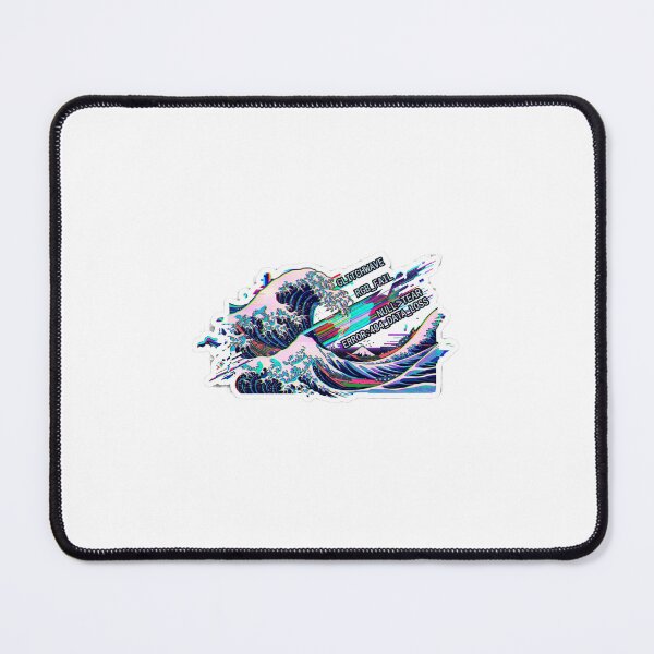 Item preview, Venti Waves Neon Glitch Aesthetic Art designed and sold by Venti waves.