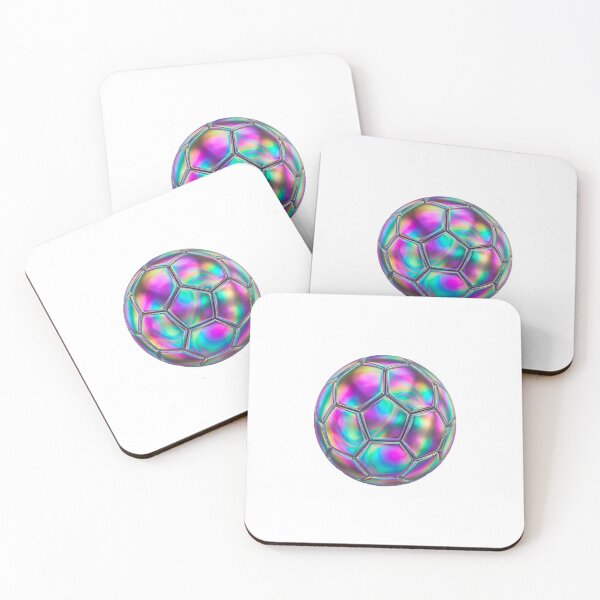 Item preview, Soccer ball holographic sticker designed and sold by ParryStickers.