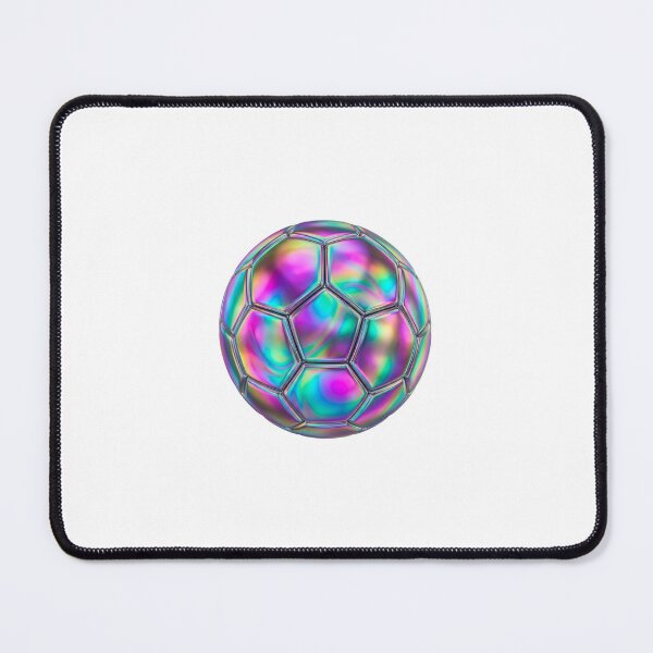 Item preview, Soccer ball holographic sticker designed and sold by ParryStickers.