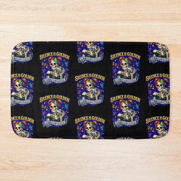 Item preview, Silence Is Golden Duct Tape Is Silver  designed and sold by WoodburyLake.
