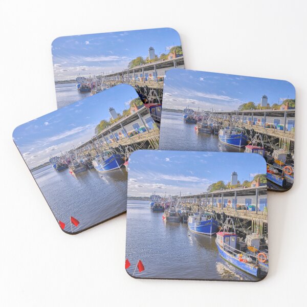 Item preview, Fishing Boats at North Shields Fish Quay designed and sold by Violaman.