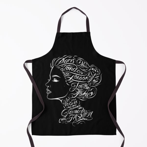 Item preview, Silver Fashion Profile: Metallic Cities Calligraphy Art designed and sold by MalisoStickers.
