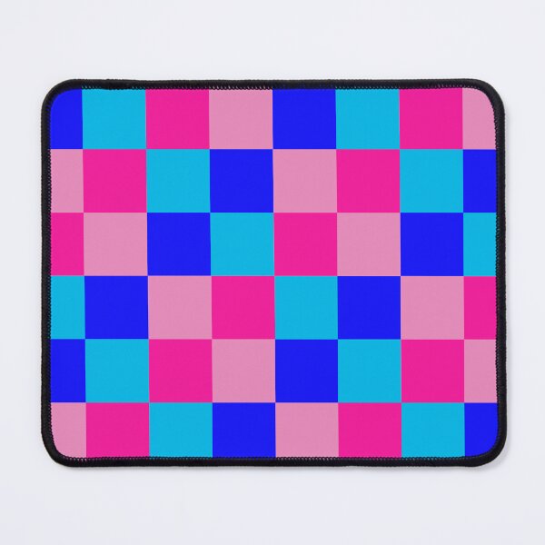 Item preview, Pink and Blue Multi Color Checkerboard designed and sold by DanielleGensler.