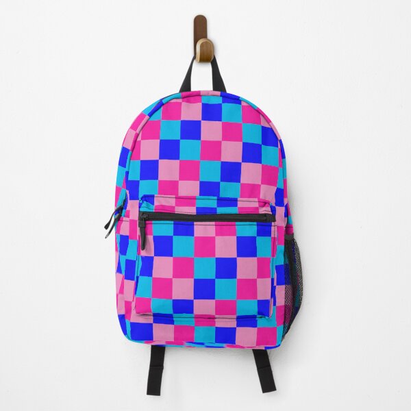 Item preview, Pink and Blue Multi Color Checkerboard designed and sold by DanielleGensler.