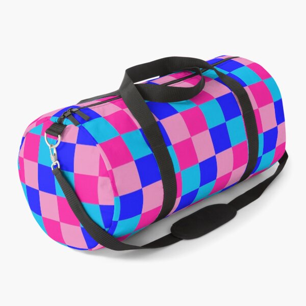 Item preview, Pink and Blue Multi Color Checkerboard designed and sold by DanielleGensler.