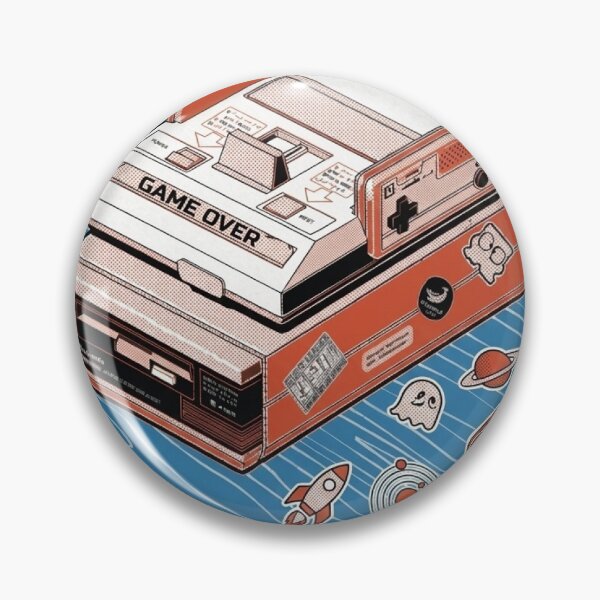 Item preview, Nebula Voyager – Retro Gaming Console Space Arcade Art T-Shirt designed and sold by zumerdiego.