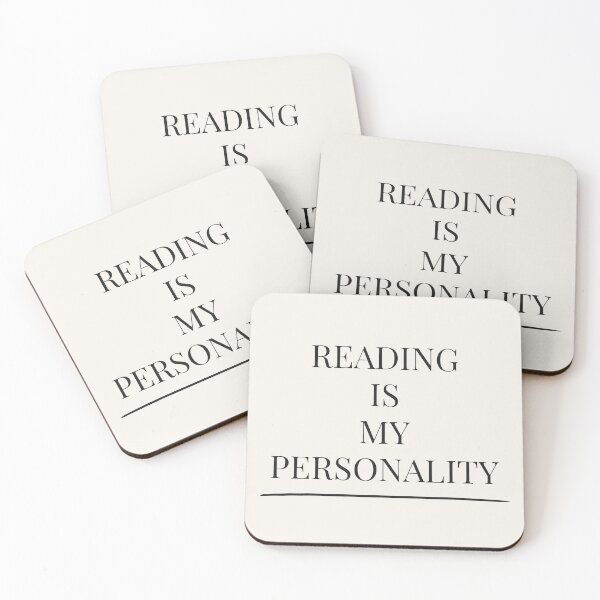 Item preview, Reading is My Personality - Booktok x Romance Reader Aesthetic designed and sold by Inkbound Co.