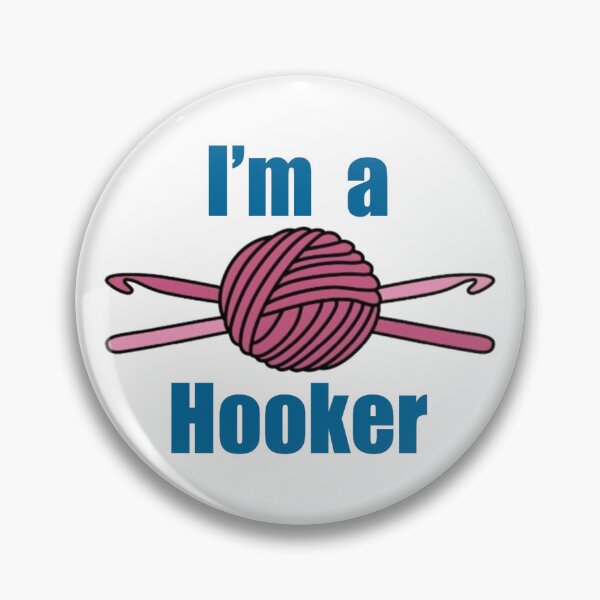 Item preview, Crochet Yarn Bag - I'm A Hooker Funny Gifts for Crocheters designed and sold by merkraht.