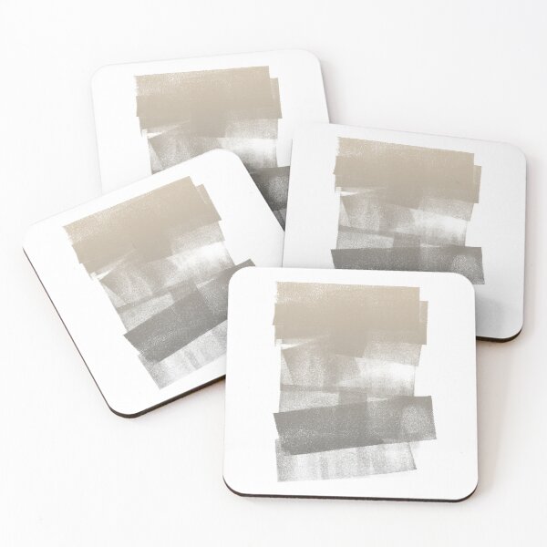 Item preview, Swatch Sample Textured Monoprint - Dove to Slate Gradient designed and sold by Irene Estelle.